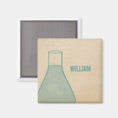 Magnet, Blauwgroen Magneet (Voorkant / Achterkant)