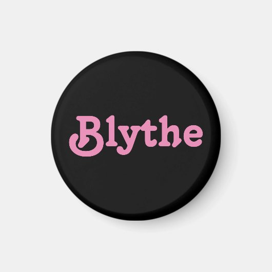 Magnet Blythe (Voorkant)