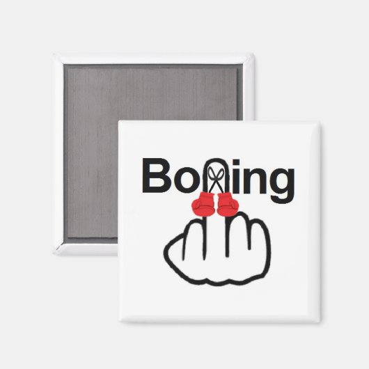 Magnet Boxing Flip (Voorkant / Achterkant)