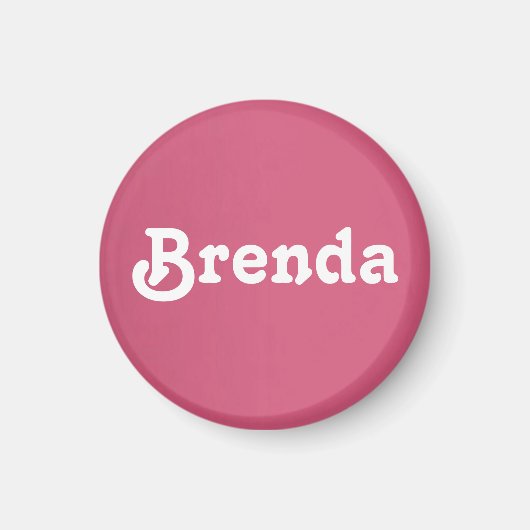 Magnet Brenda (Voorkant)