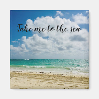 Magnet: Breng me naar het zee Magneet