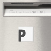 Magnet Buchstabe "P" (Insitu (Vaatwasser))