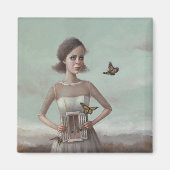 Magnet-Butterflies in de Stomach door Liese Chavez Magneet (Voorkant)