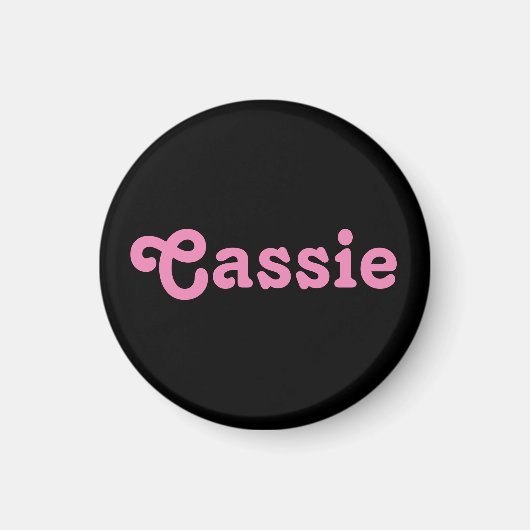 Magnet Cassie (Voorkant)