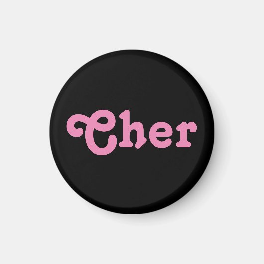 Magnet Cher (Voorkant)