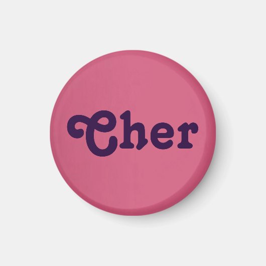 Magnet Cher (Voorkant)