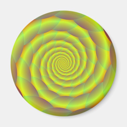 Magnet Coiled Yellow Rope Tunnel (Voorkant)