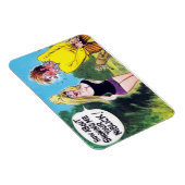 Magnet - Comic - Golf Magneet (Rechterzijde)