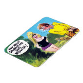 Magnet - Comic - Golf Magneet (Linkerzijde)