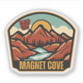 Magnet Cove, Arkansas Sticker (Voorkant)