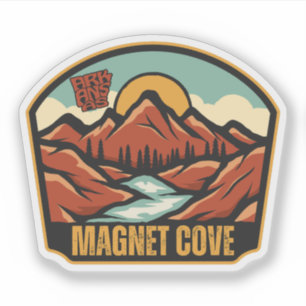 Magnet Cove, Arkansas Sticker