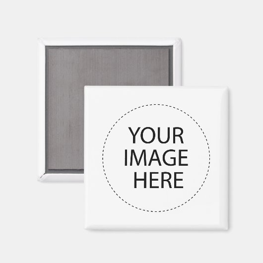 Magnet creëer je eigen Sjabloon (Voorkant / Achterkant)