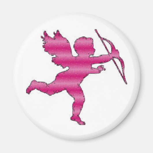 Magnet Cupid Pink (Voorkant)