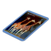 Magnet - de Giraffes in de Bronx Zoo Magneet (Linkerzijde)