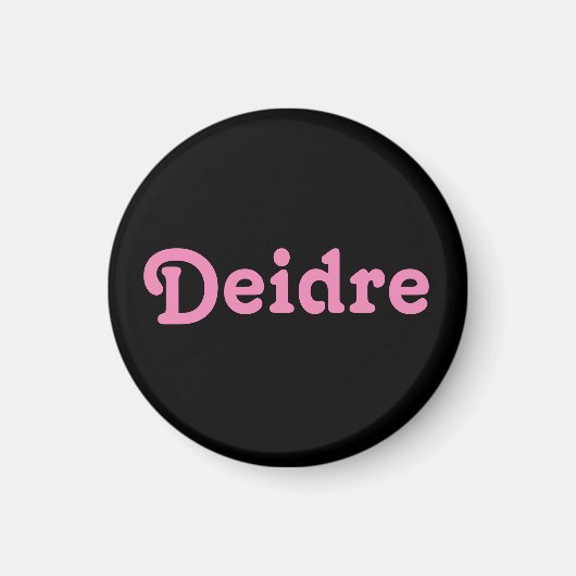 Magnet Deidre (Voorkant)