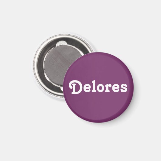 Magnet Delores (Voorkant / Achterkant)