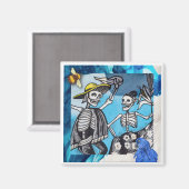 Magnet "Dia de muertos" - Uekani (Voorkant / Achterkant)