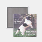 Magnet Dog Horse Poem van Ladee Basset (Voorkant / Achterkant)