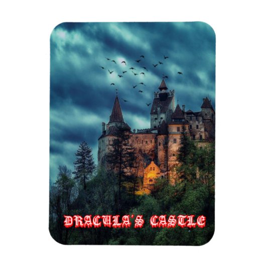 MAGNET DRACULA'S CASTLE MAGNEET (Verticaal)