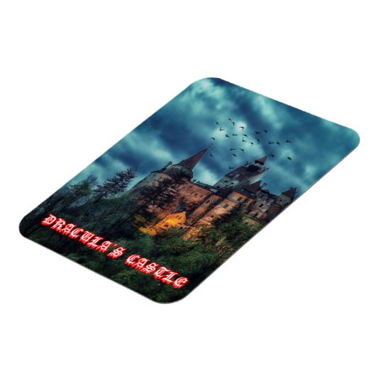 MAGNET DRACULA'S CASTLE MAGNEET (Linkerzijde)