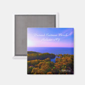 Magnet - Durand Eastman Beach in het najaar (Voorkant / Achterkant)