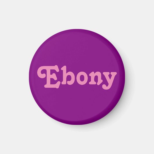 Magnet Ebony (Voorkant)