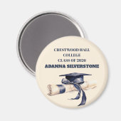 Magnet-Editable Graduation Keepsake Magnet (Voorkant / Achterkant)