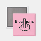 Magnet Elections Flip (Voorkant / Achterkant)