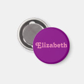 Magnet Elizabeth (Voorkant / Achterkant)