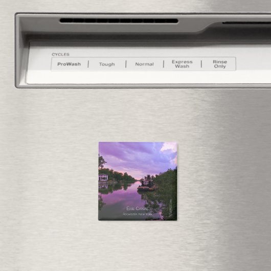 Magnet - Erie Canal bij Sunset (Insitu (Vaatwasser))