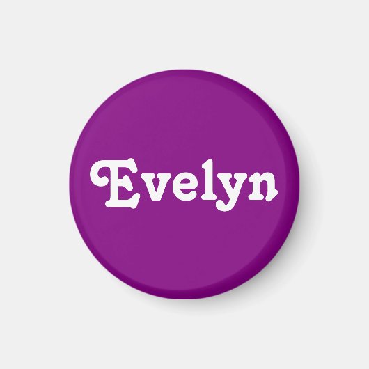 Magnet Evelyn (Voorkant)