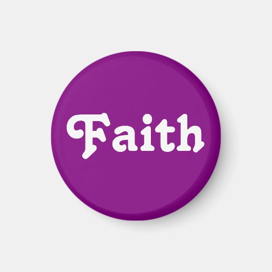 Magnet Faith (Voorkant)