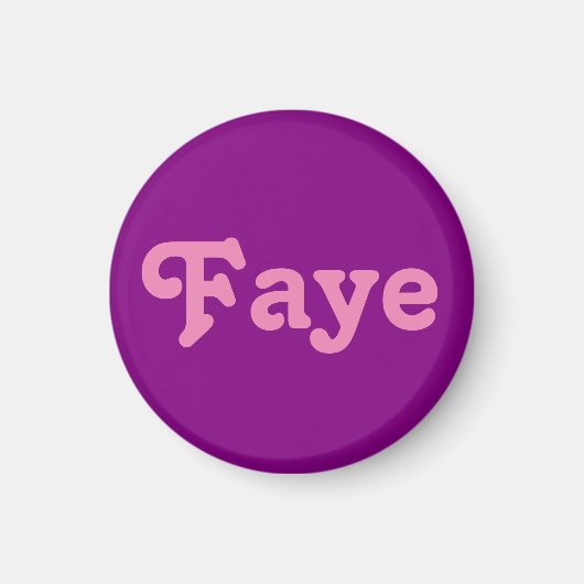 Magnet Faye (Voorkant)