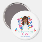 Magnet First Holy Communion LUCY (Voorkant / Achterkant)