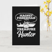 Magnet Fisherman Angling Vissen Treasure Hunt Kaart (Gele Bloem)