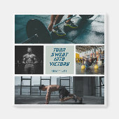 Magnet fitness gym coach accessoire cadeau (Voorkant)