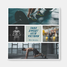 Magnet fitness gym coach accessoire cadeau