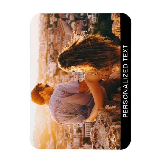 Magnet Flexibel uw foto en tekst Magneet (Verticaal)