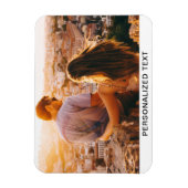 Magnet Flexibel uw foto en tekst Magneet (Verticaal)