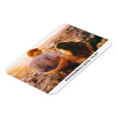 Magnet Flexibel uw foto en tekst Magneet (Linkerzijde)