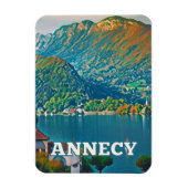 Magnet Flexible Annecy Photo Vintage Magneet (Verticaal)