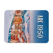 Magnet Flexible Les Arcs 1950 Skigebied Magneet (Horizontaal)