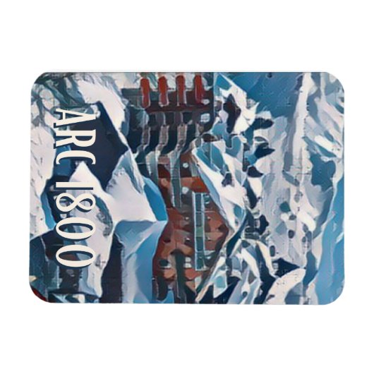 Magnet Flexible Les Arcs Magneet (Horizontaal)