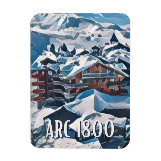 Magnet Flexible Les Arcs Magneet (Verticaal)