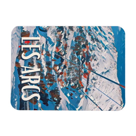 Magnet Flexible Les Arcs Magneet (Horizontaal)