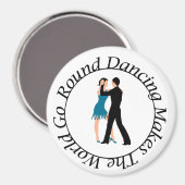 Magnet for the Round Dancer (Voorkant / Achterkant)