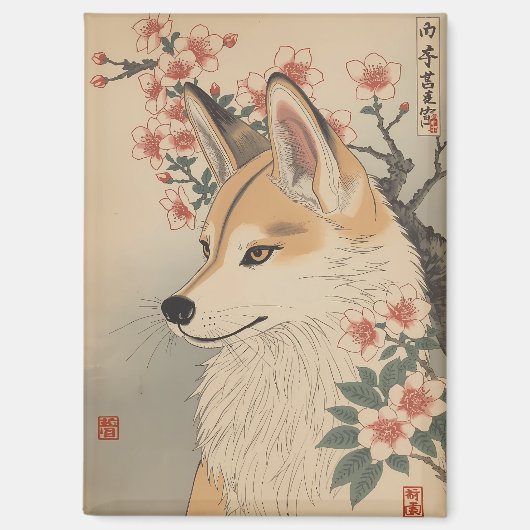 magnet fox japan (Voorkant)
