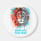 Magnet - Ga met je stam mee (Voorkant)