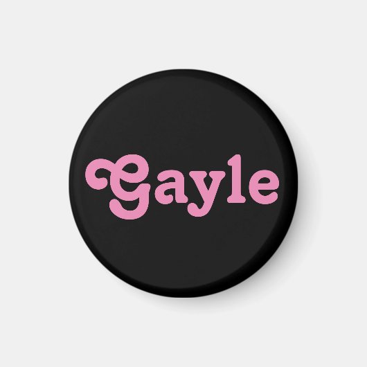 Magnet Gayle (Voorkant)