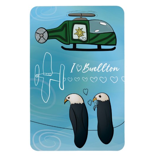 Magnet - Geschreven in de lucht Magneet (Verticaal)